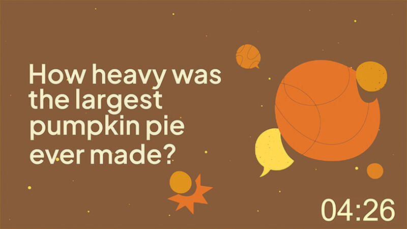 Autumn Trivia Countdown